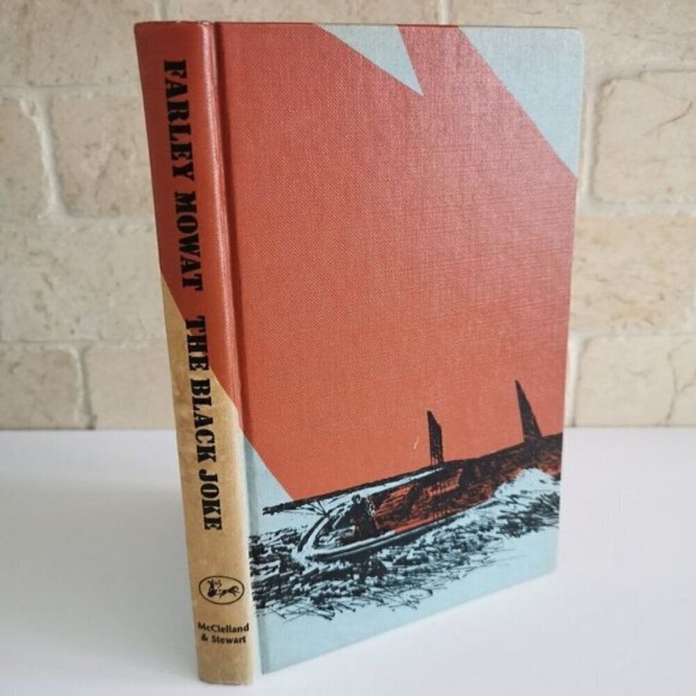 1962 The Black Joke by Farley Mowat, 1st Ed Canadian Author Newfoundland Pirate